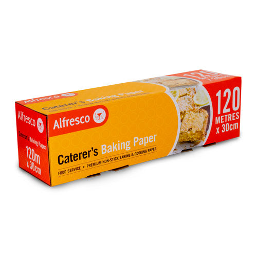 Alfresco Caterer's Baking Paper Food Catering 30cm X 120M