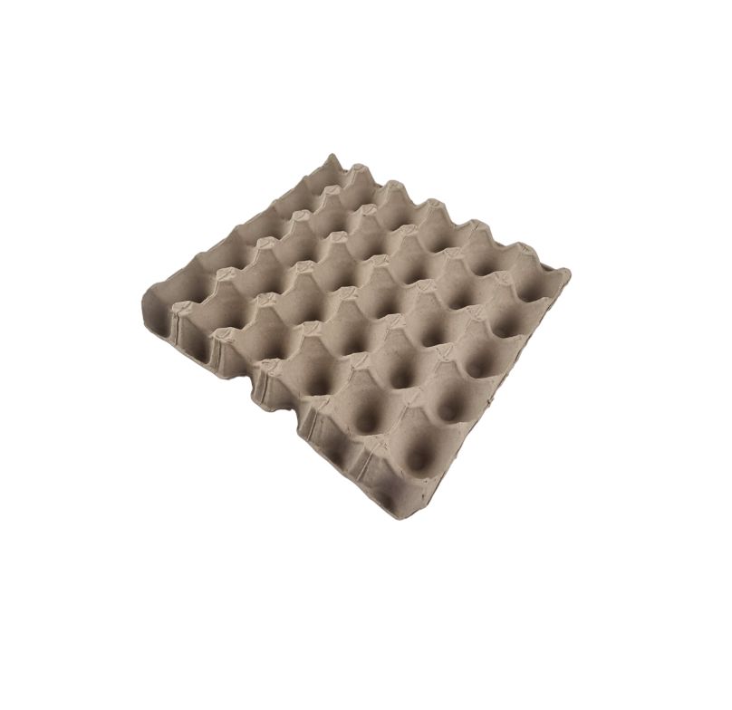 30-Egg Fillers - Brown 30 Cell Pocket Trays For Eggs
