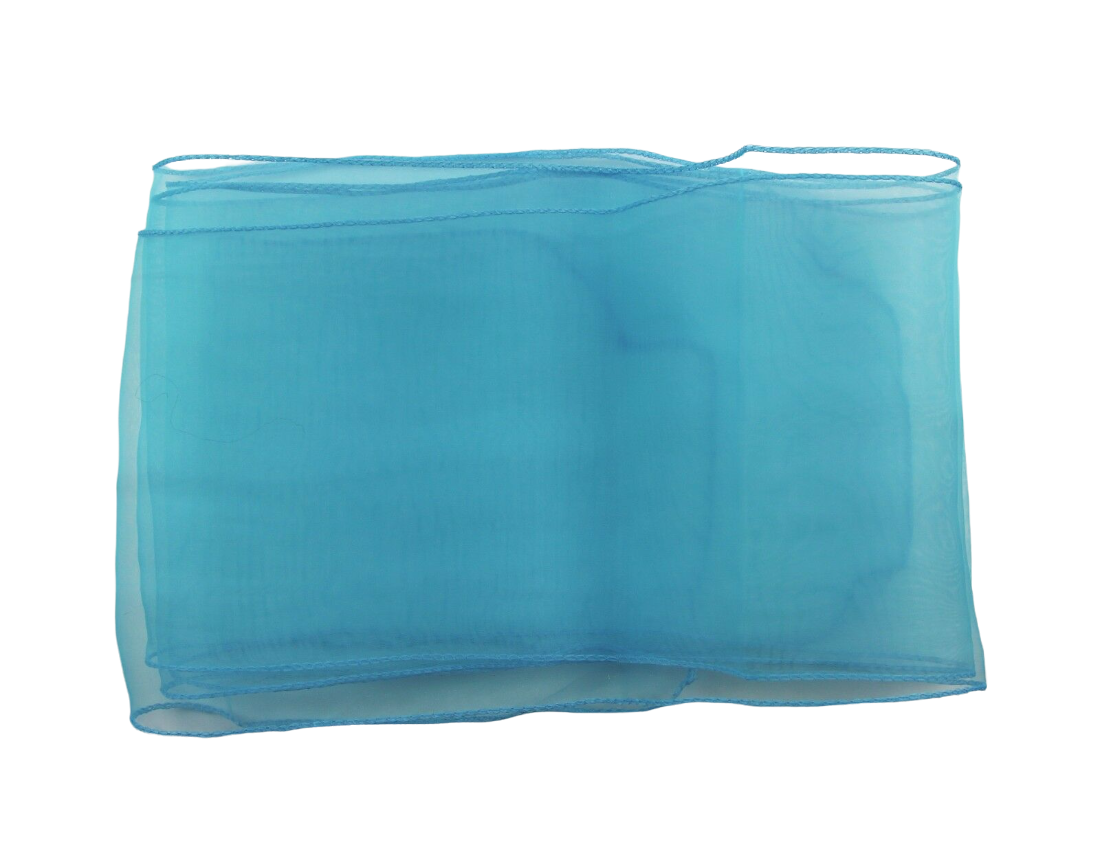 New Organza Bows Chair Sashes Wedding Engagement Light Blue Seat Bow