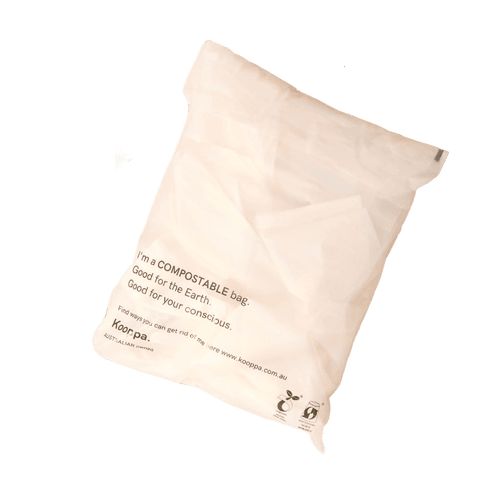 Clear Biodegradable Medium Mailer 250X340mm Compostable Bag Satchels