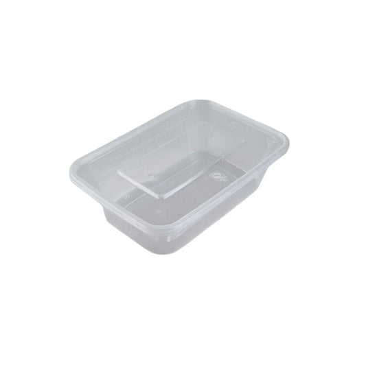 1000Ml Clear Plastic Reusable Food Lunch Snack Containers With Lids