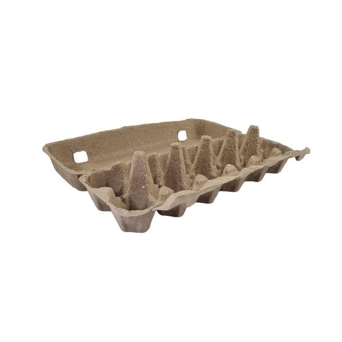 Bulk Lot 12-Egg Cartons Full Dozen- Brown Square Edge (Min. 2800 Pcs)