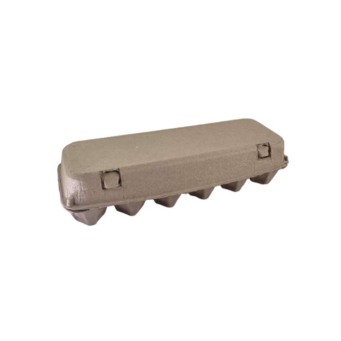 Bulk Lot 12-Egg Cartons Full Dozen- Brown Square Edge (Min. 2400 Pcs)