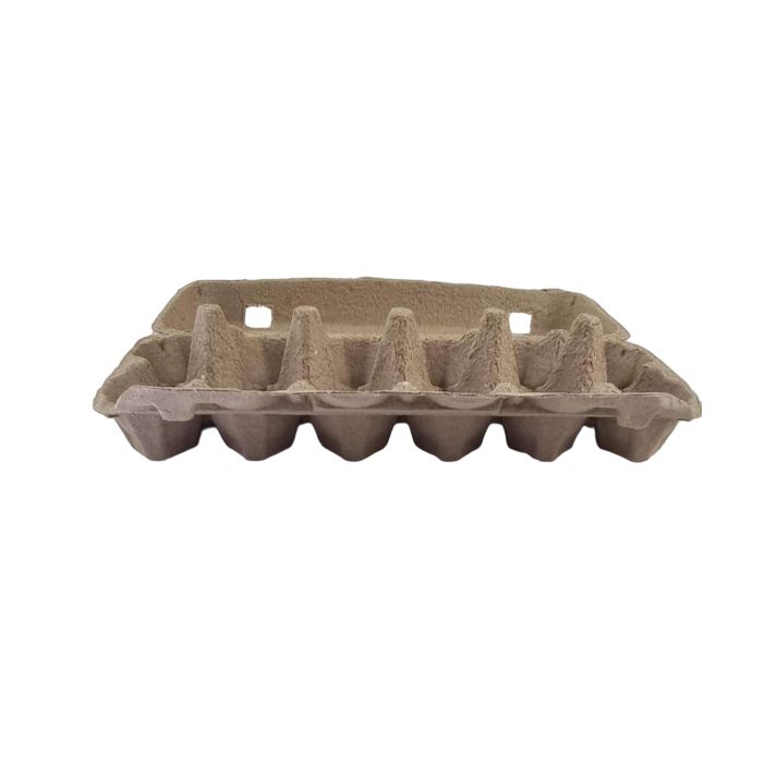 Bulk Lot 12-Egg Cartons Full Dozen- Brown Square Edge (Min. 2400 Pcs)