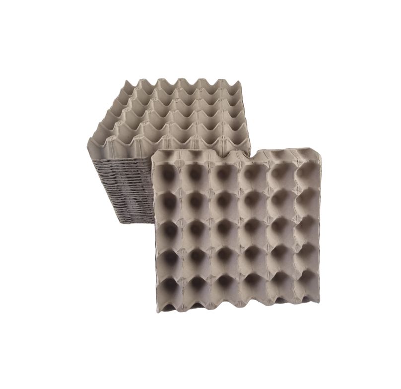 30-Egg Fillers - Brown 30 Cell Pocket Egg Trays