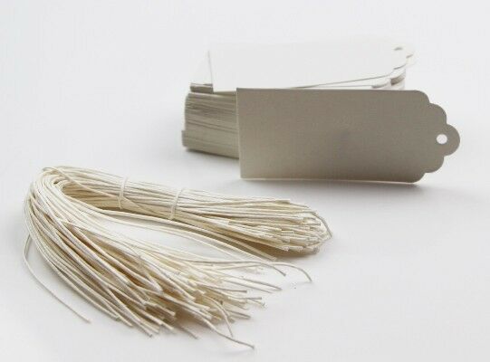 Carton Tag Kraft Tags White DIY Paper Gift Tag Twine – EggCartons.com.au