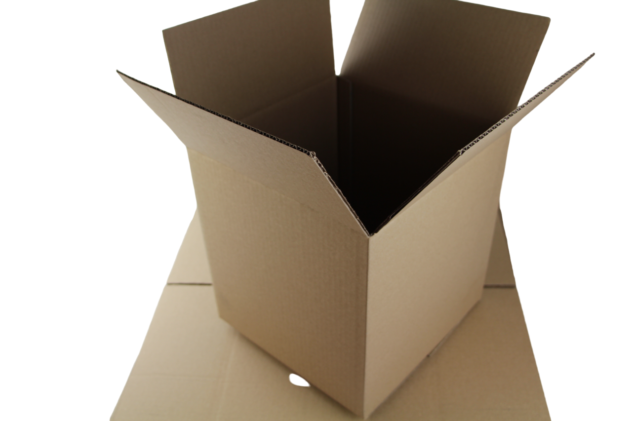 Outer Egg Boxes For 6 x 30-Pocket Egg Trays (180 Eggs Storage) - Brown