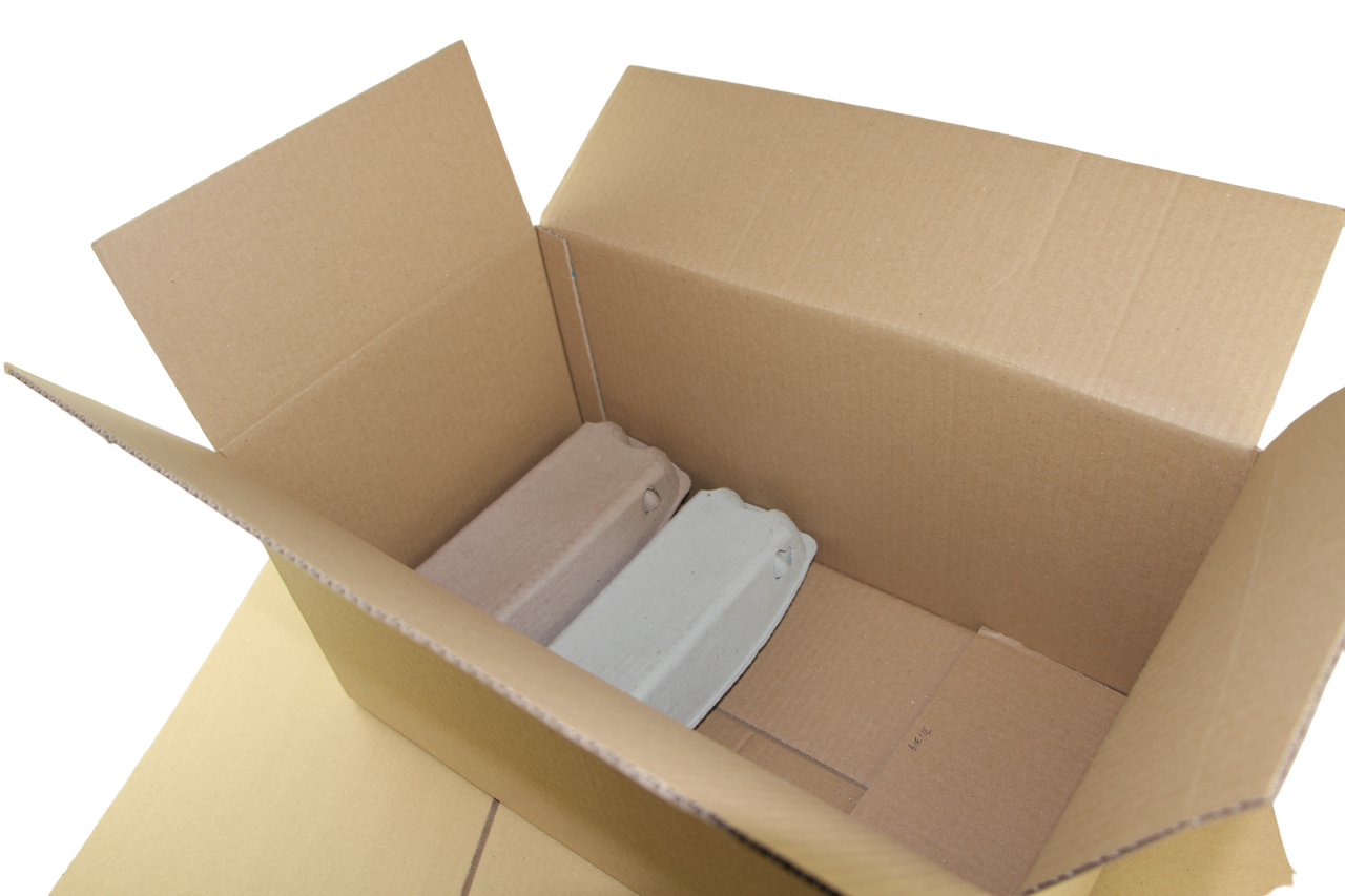 Outer Egg Boxes For 15 X 12-Egg Full Dozen Cartons - Brown